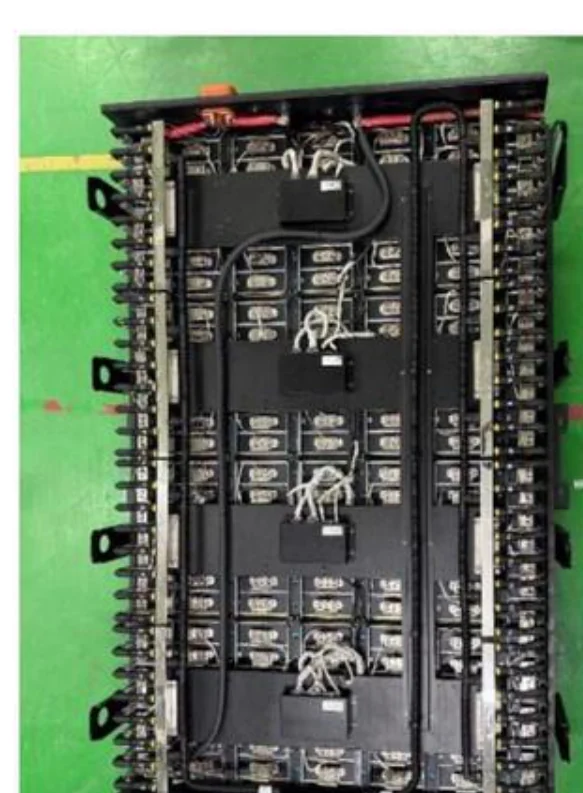 Assembled 168S 1P prismatic LFP battery module for underground mining