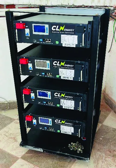 Lithium replacement across BSNL's telecom network — site photograph 2