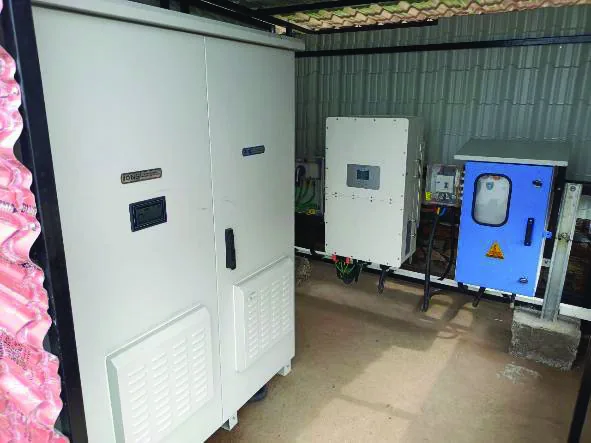 Solar microgrid powering six villages in Nagaland — site photograph 1