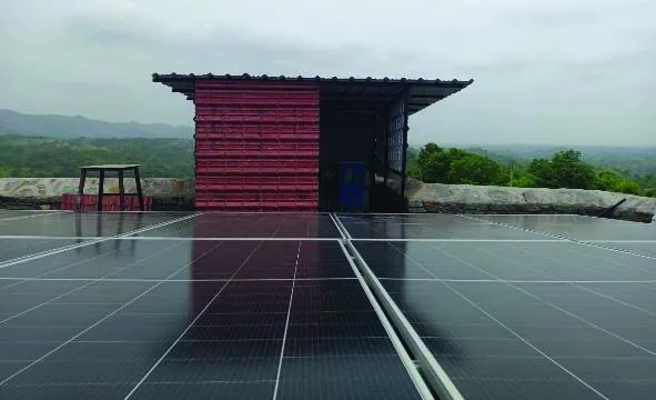 Solar microgrid powering six villages in Nagaland — site photograph 3